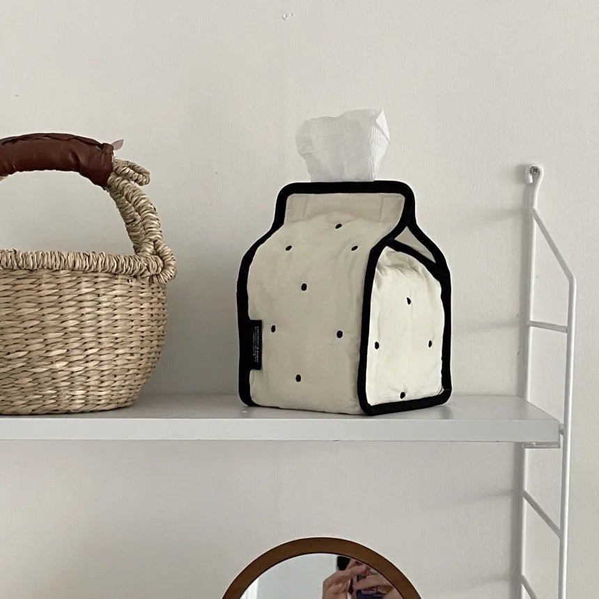 Fabric Tissue Box – Soft Carton Style Storage - The Tradwife