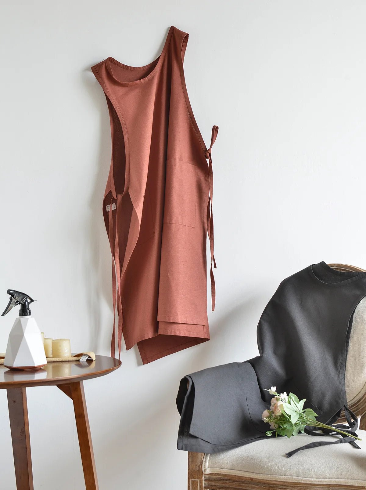 100% Cotton Waterproof Apron – Japanese - Inspired - The Tradwife