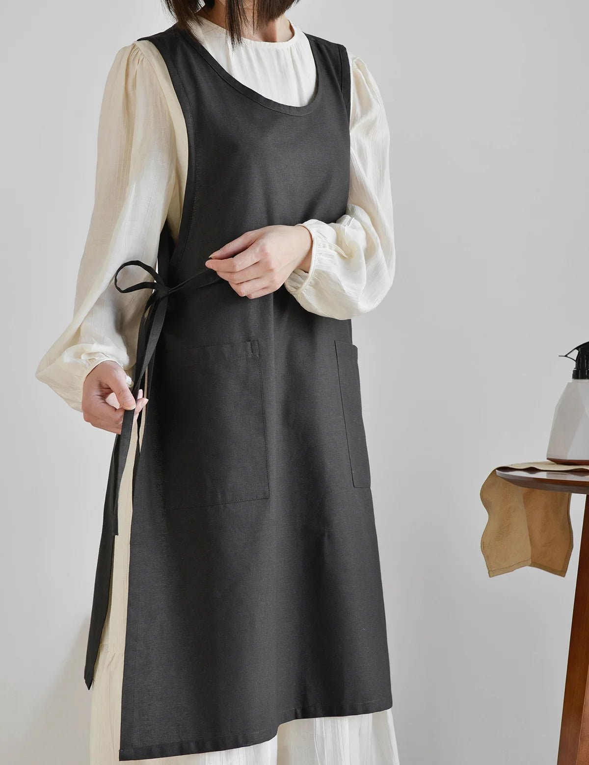 100% Cotton Waterproof Apron – Japanese - Inspired - The Tradwife